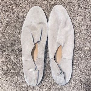 Zara Trafaluc Suade Flats